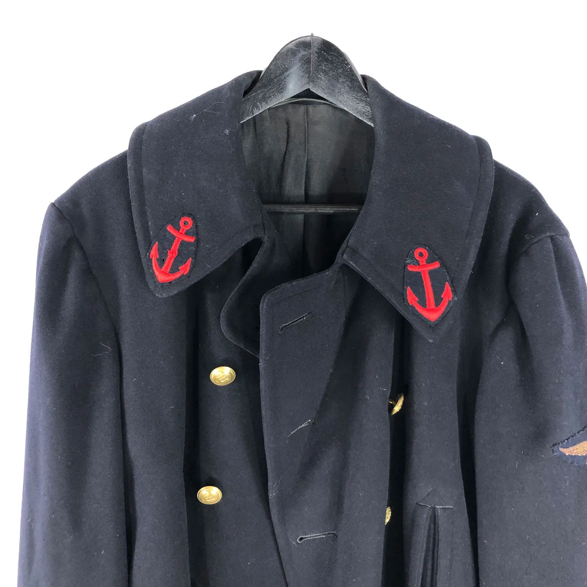 US Navy 10 Button Pea Coat Reissued by French Naval Aviation