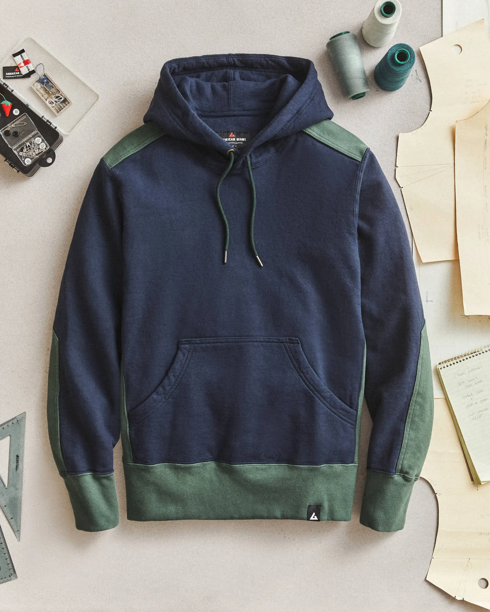 Vault Classic Pullover - Oxford Blue Vintage Pine