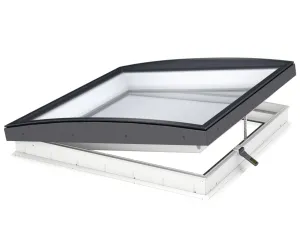 VELUX CVU 080080 1093 INTEGRA® SOLAR Curved Glass Rooflight Package 80 x 80 cm (Including CVU Triple Glazed Base & ISU Curved Glass Top Cover)