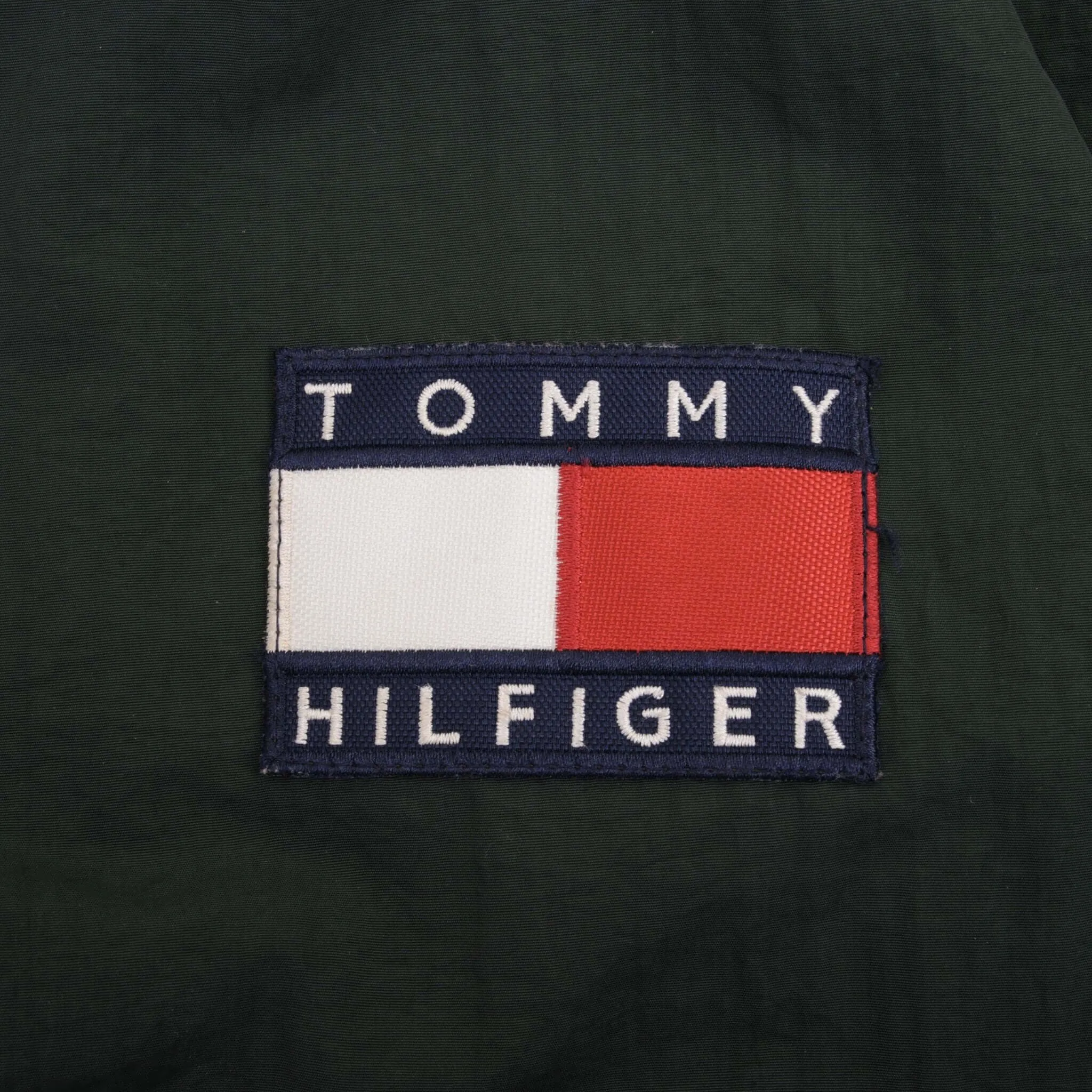 VINTAGE TOMMY HILFIGER RAIN WINDBREAKER JACKET 1990S SIZE XL