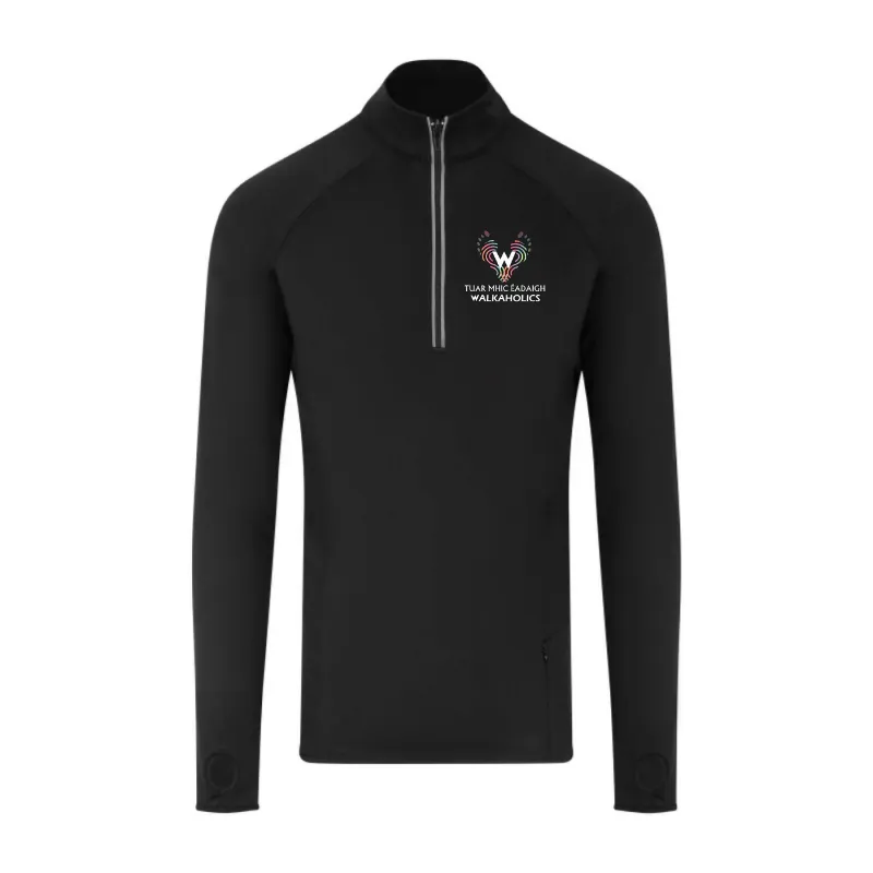 Walkaholics Cool Flex long half-zip top