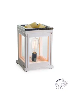 Weathered Wood Vintage Bulb Illumination Fragrance Warmer