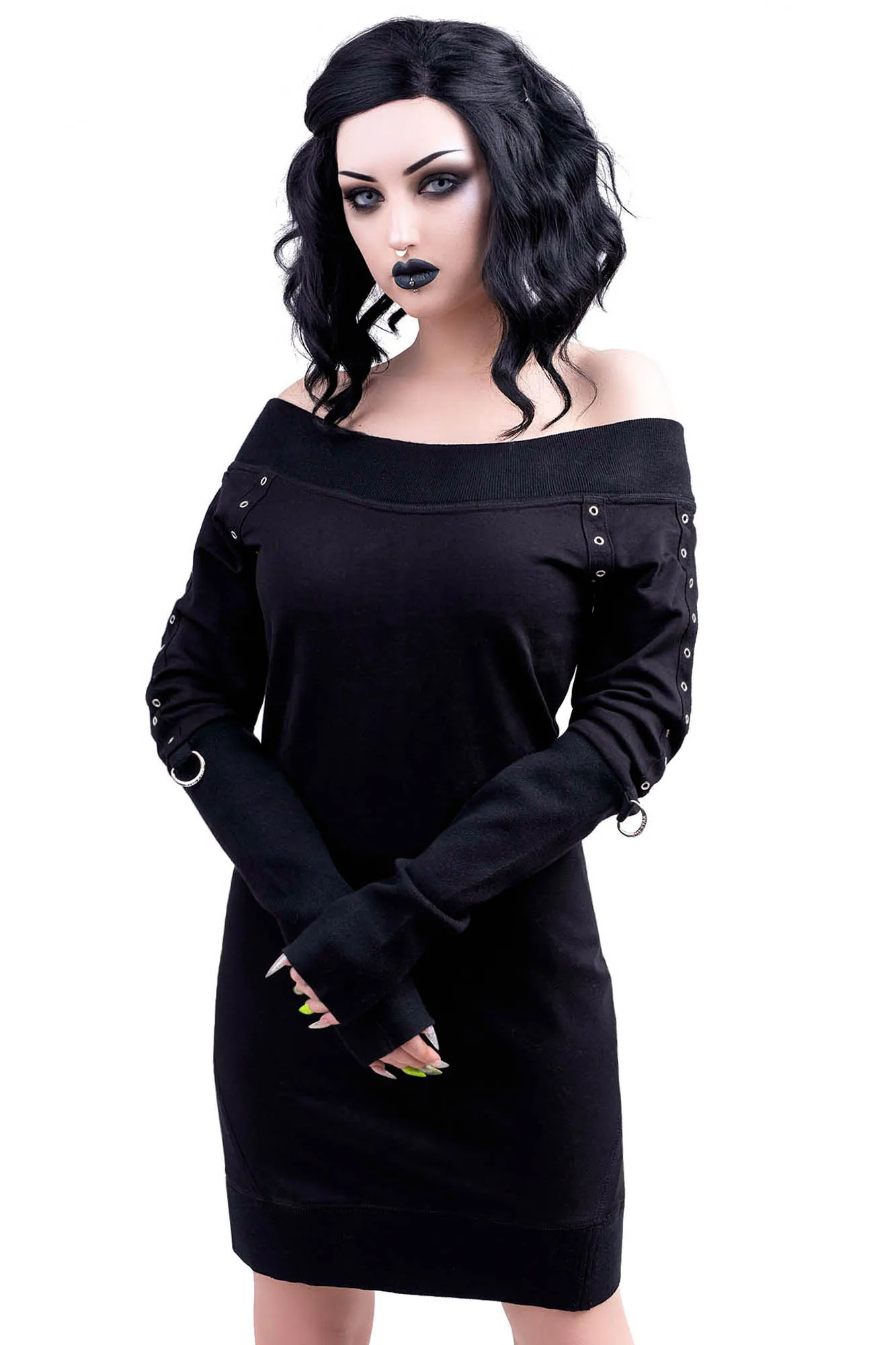 Wicked Riffs Sweater Dress