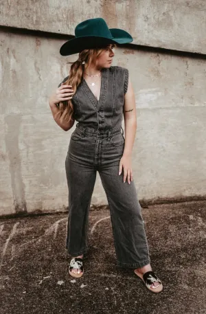 Wrenley Gray Jumpsuit